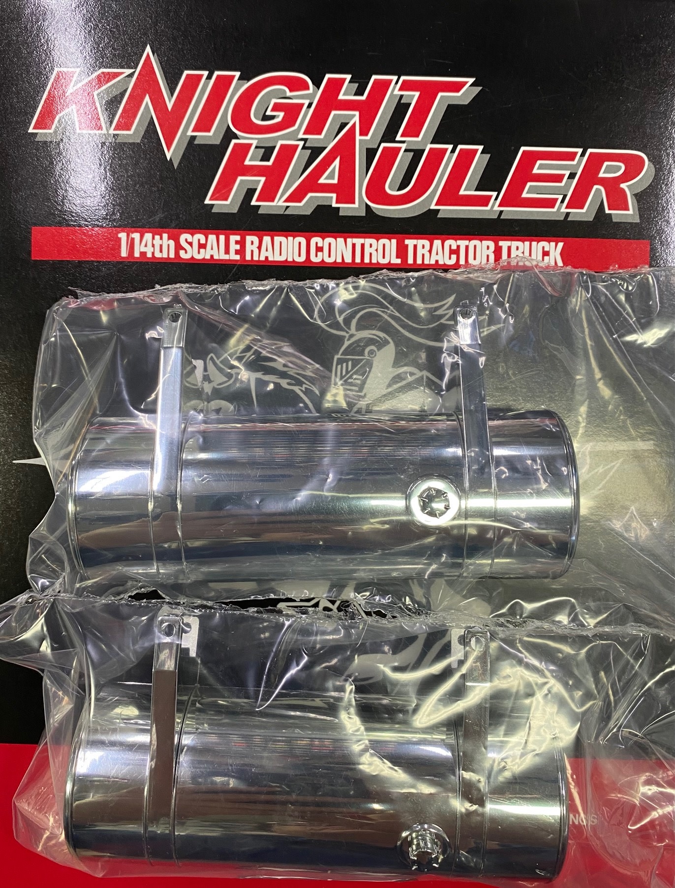 TAMIYA KNIGHT HAULER FUEL TANKS COMPLETE SET ( 1 PAIR ) www