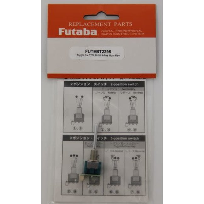 FUTABA 18MZ TOGGLE SW 3TFL101H(Long 3 position toggle/mo