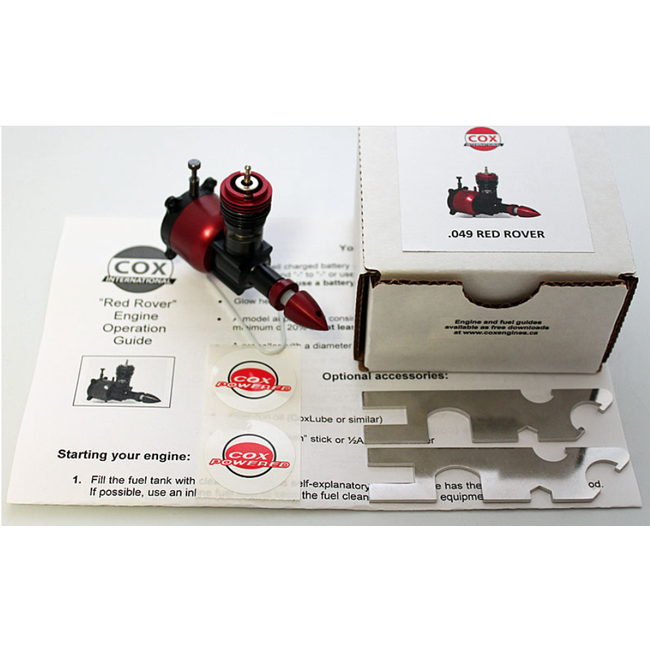 COX ENGINE RED ROVER .049