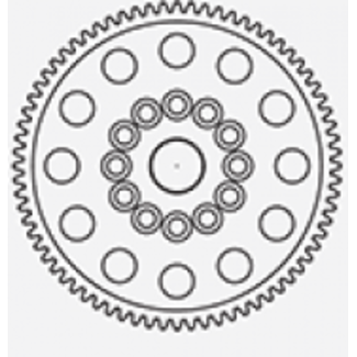 TRAXXAS RADIENT TRX SPUR GEAR 72T 32P 4472