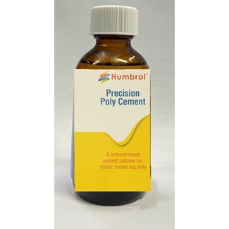 HUMBROL HUMBROL PRECISION POLY  GLUE 100ml REFILL BOTTLE  GLUE CEMENTEQUIVALENT TO 5  STD  BOTTLES SAVE 30%