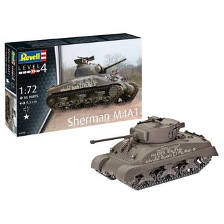 REVELL REVELL  Sherman M4A1 1/72