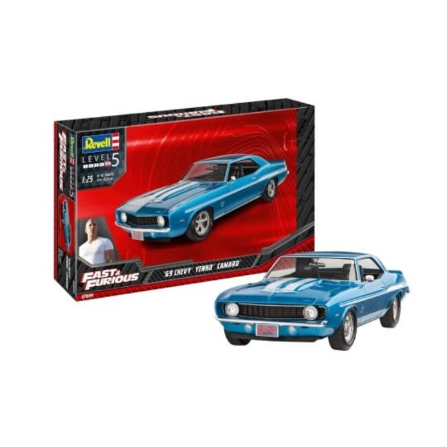 REVELL  Fast & Furious 1969 Chevy Camaro Yenko  1/25