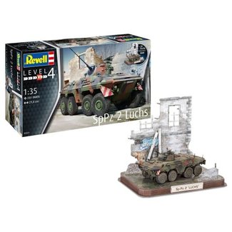 REVELL REVELL  SpPz2 Luchs & 3D Puzzle Diorama 1/35