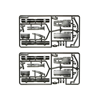 TAMIYA TAMIYA CARBON REINFORCED MATTE FINISH AXLE FOR SEMI TRAILER