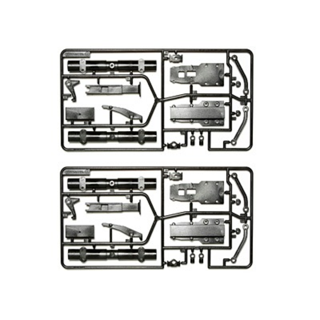 TAMIYA CARBON REINFORCED MATTE FINISH AXLE FOR SEMI TRAILER