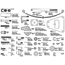 TAMIYA Metal Parts Bag C (MC1-MC18, etc) for Tamiya 56306
