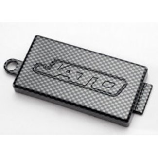 TRAXXAS TRAXXAS Receiver cover (chassis top plate), Exo-Carbon finish (Jato®)