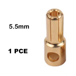 ACE IMPORTS HY GOLD CONTACTS 5.5mm MALE ONLY 1  PCE