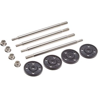 LOSI Losi Fr/Rr Shock Shaft & Piston Set: 1:5 4wd DB XL