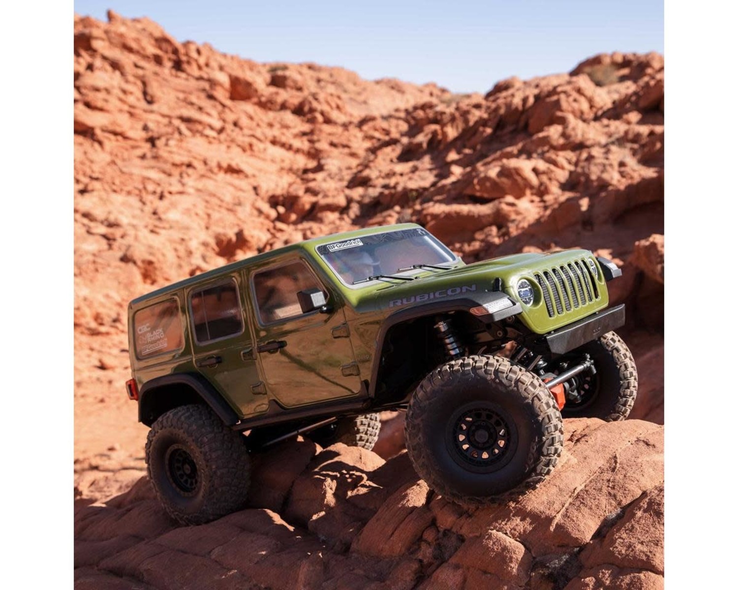 PRE ORDER Axial SCX6 Jeep JLU Wrangler 1/6 Rock Crawler RTR, Green -  