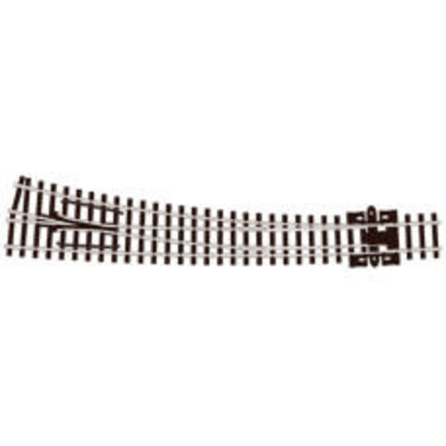 PECO SL-E386 Curved Turnout, Large Radius, Right Hand
