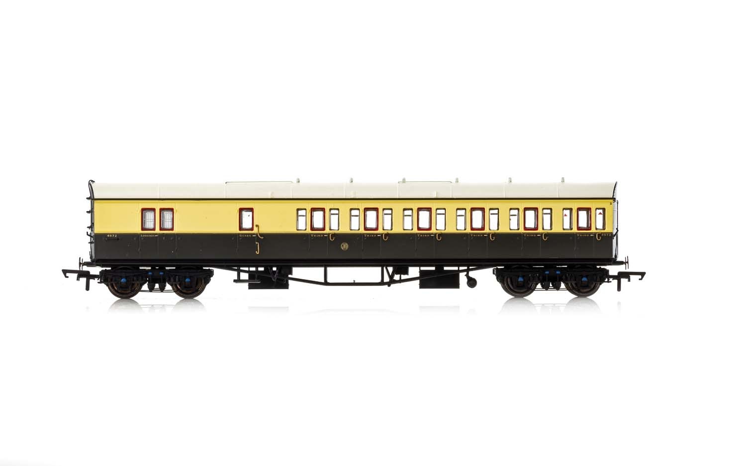 GWR, Collett 57' Bow Ended D98 Six Compartment Brake Third (Right Hand), 5504 - Era 3 GWR, Collett 57' Bow Ended D98 Six Compartment Brake Third (Right Hand), 5504 - Era 3