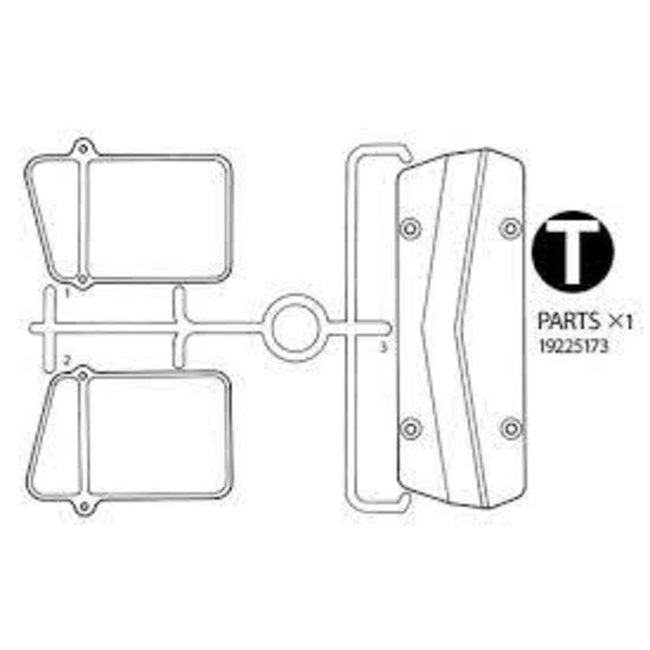 TAMIYA GRAND HAULER WINDOW