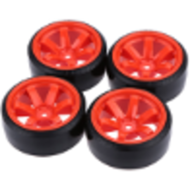 HOBBY DETAILS 1/10 Drifting Car Wheel Set 4 COLOURS AVAILABLE