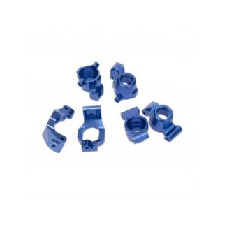 HOBBY DETAILS HOBBY DETAILS 1/10 TRAXXAS MAXX ALUMINIUM STEERING KNUCKLE C HUB SET UPGARDE KIT BLUE