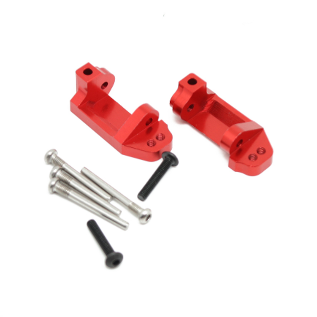 HOBBY DETAILS TRAXXAS SLASH 2WD ALU FRONT CASTOR BLOCKS RED