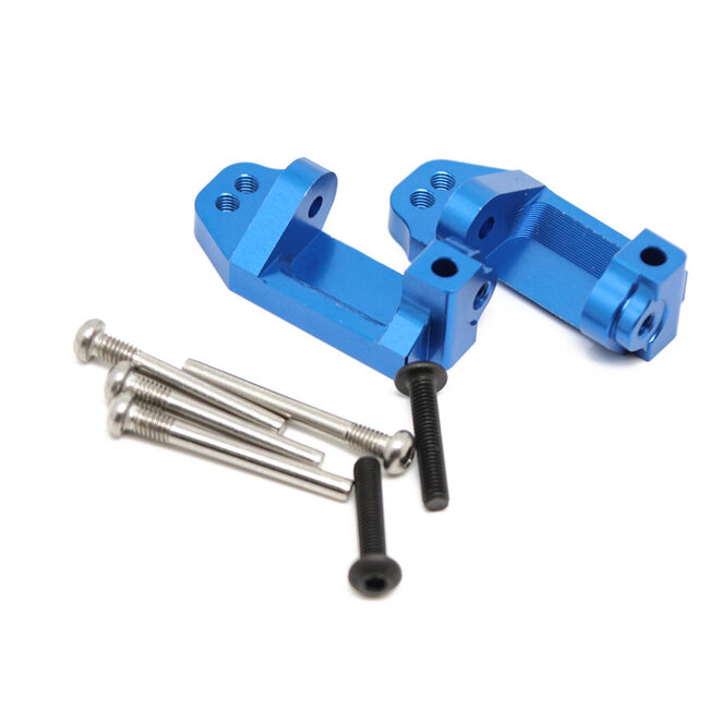 HOBBY DETAILS TRAXXAS SLASH 2WD ALU FRONT CASTOR BLOCKS BLUE