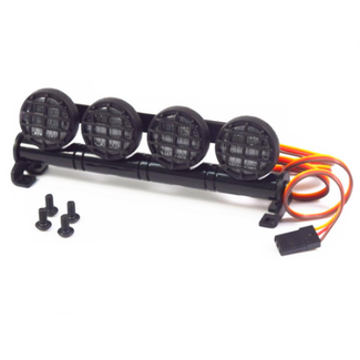 HOBBY DETAILS HOBBY DETAILS LED LIGHTBAR 4 ROUND SPOTLIGHTS 120x19x38mm
