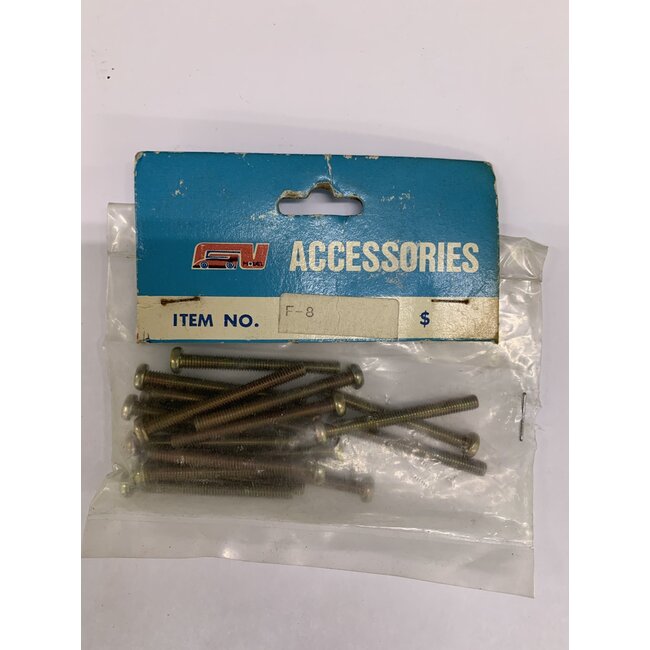 GV HUNTER / TORNADO 4 X 40mm ROUND HEAD SCREWS