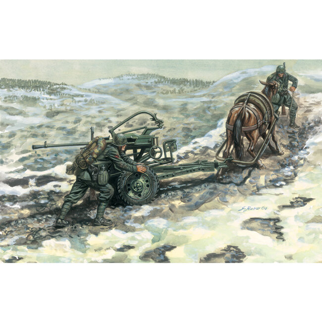 ITALERI Breda 20/65 Mod. 35 with crew
