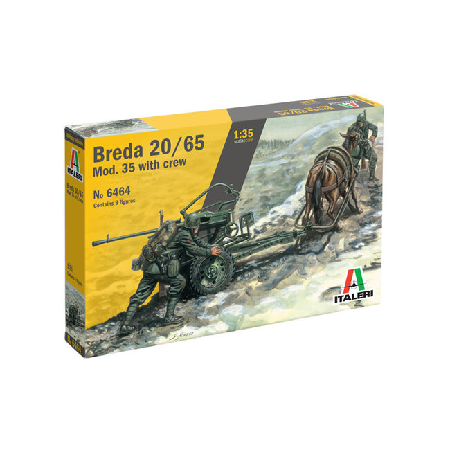 ITALERI Breda 20/65 Mod. 35 with crew