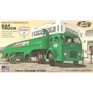 ATLANTIS MODELS Atlantis H1402 1/48 Vintage Gas Truck Sinclair/US Army Plastic Model Kit