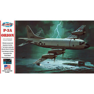 ATLANTIS MODELS Atlantis H163 1/115 US Navy P3A Orion