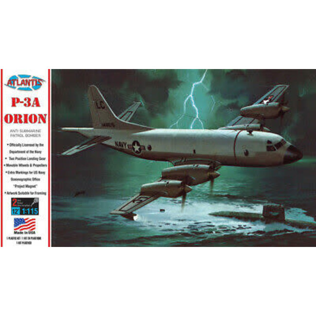 Atlantis H163 1/115 US Navy P3A Orion