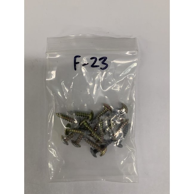 HUNTER / TORNADO 4 X 17mm ROUND HEAD SELF TAPPING SCREWS