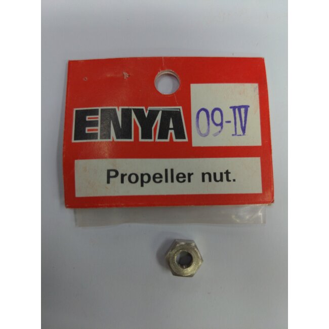 ENYA PROPELLER NUT SUITS 09-IV TV W/SNV , ULTRA11CX TN