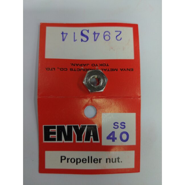 ENYA PROPELLER NUT 50CX,SS40 BB, SS40, SS45, SS50