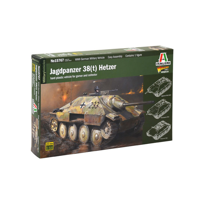ITALERI JAGDPANZER 38(t) HETZER 1/56