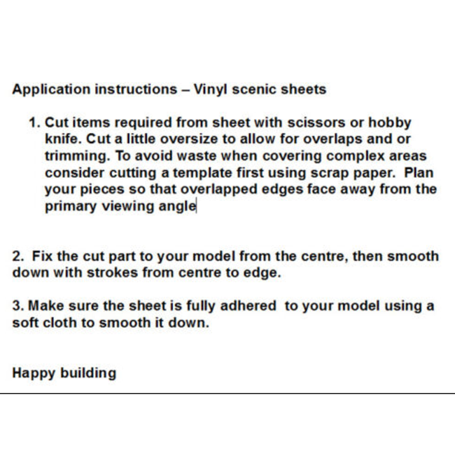 ACE N gauge (1:160 scale)RED BRICK SELF ADHESIVE  VINYL - A4 sheet (297 x 210 mm)