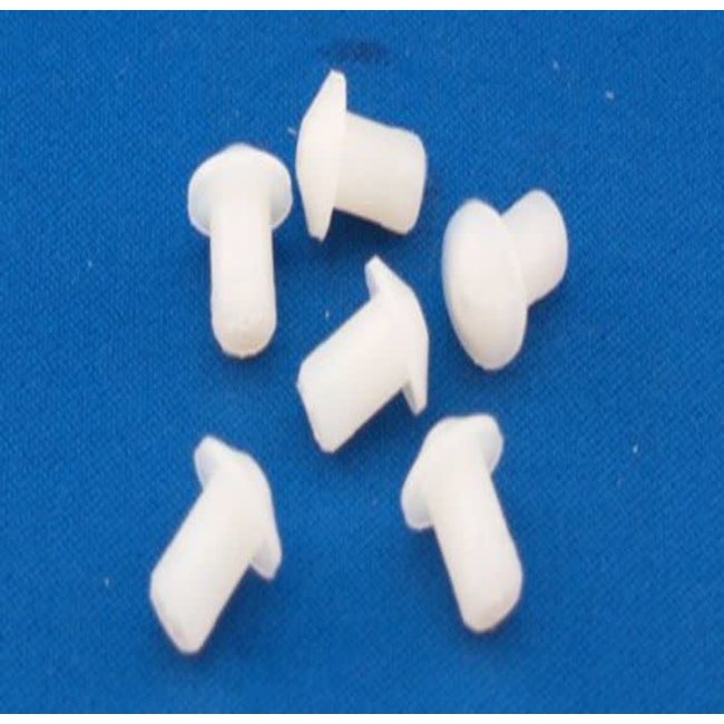 Dare Large Nylon Bearing Thrust Buttons (1/4" for a 3/64" shaft) by Brodak