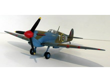 FRANKLIN MINT PECISION MODELS FRANKLIN MINT Armour 1/48 Scale diecast - B11B564 Spitfire MK-VC Trop UK RAF 249 Sqn