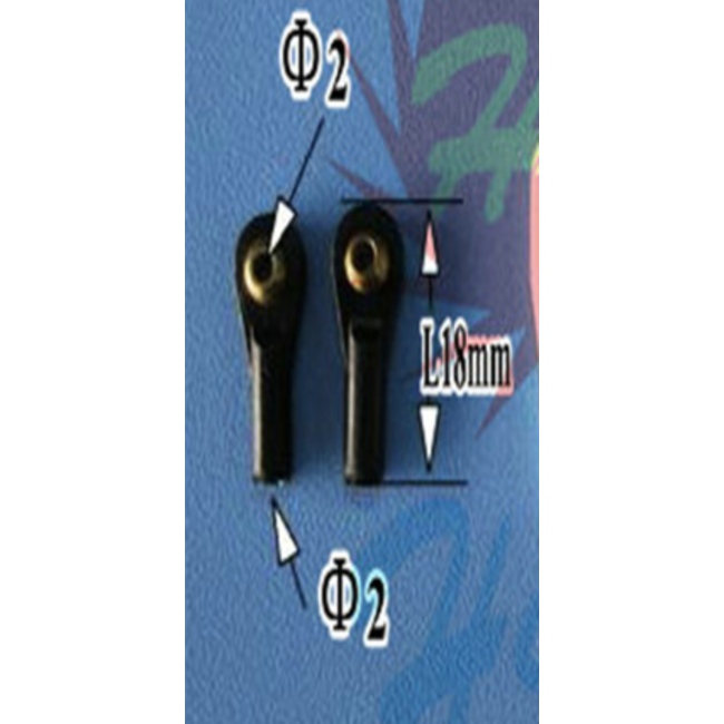 HY BALL JOINTS  BOLT THRU TYPE  4.8 X 2 X 18 ( OLD CODE HY230501 )