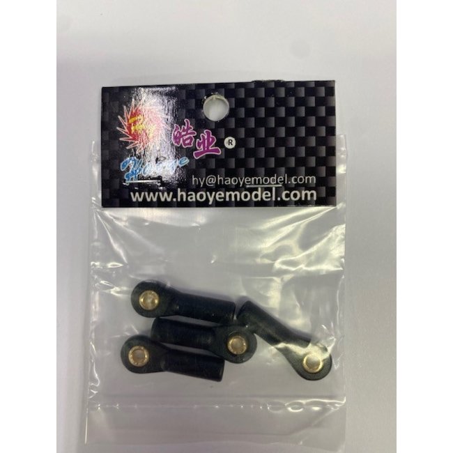 HY Bolt Through Ball Joint D6×Φ2.5×L27mm×Φ3 black