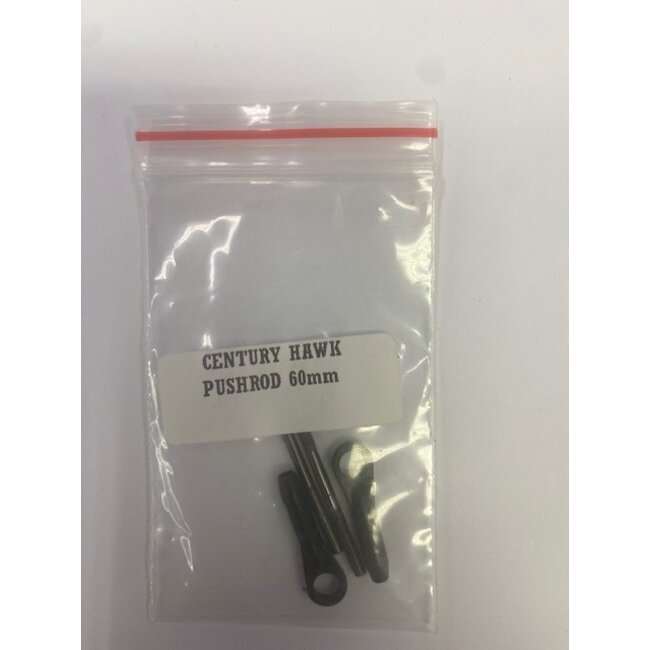 CENTURY PUSHRODS STD 60mm 1 pce