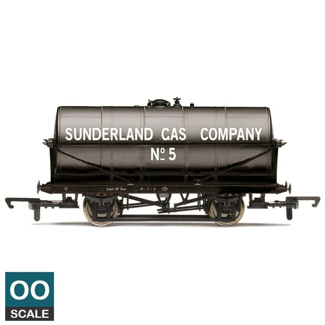 Hornby R60035 20T Tank Wagon, Sunderland Gas Company | OO Scale