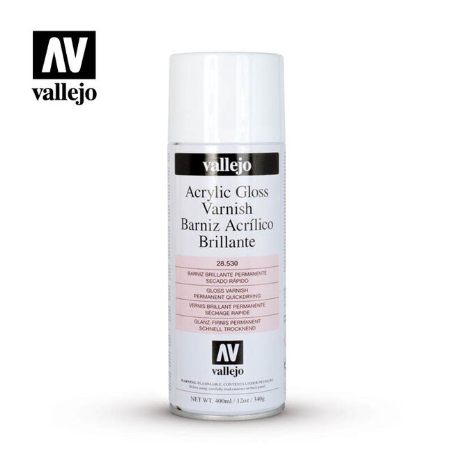 Vallejo 28530 Aerosol Gloss Varnish 400ml