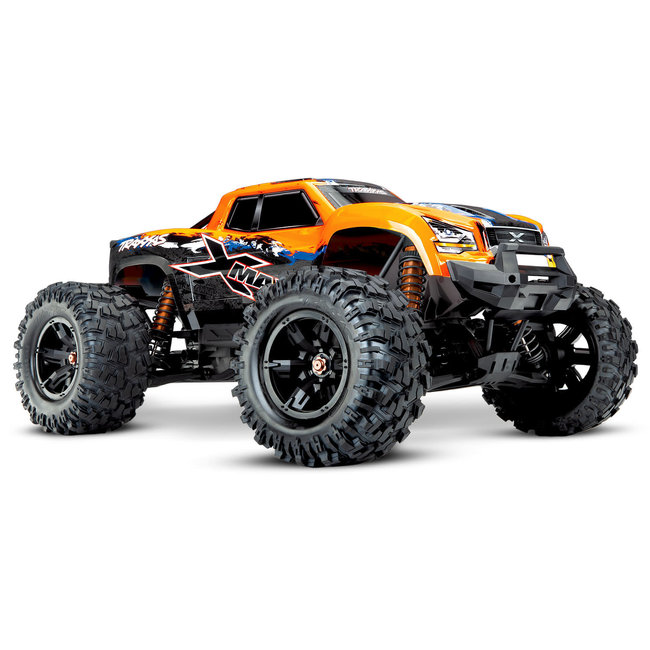 TRAXXAS X-MAXX 8S ESC BELTED MONSTER TRUCK ORANGE COLOR