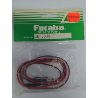 FUTABA FUTABA CHARGE LEAD 2MM STEREO TO RX LEAD