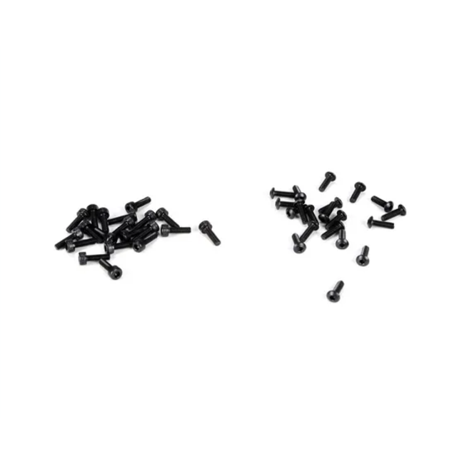 Losi Wheel Screw Set, 3x10mm BH & Cap (20ea): 5IVE-T