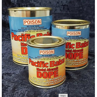 DOPE MODEL AIRCRAFT  DOPE 500ml  27% ACETONE  38% XYLENE W/V