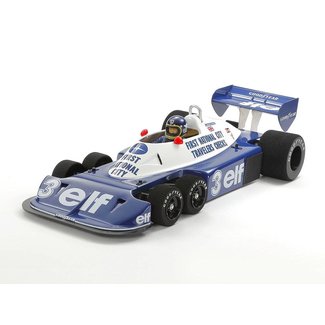 TAMIYA TAMIYA T 47486 R/C Tyrrell P34 Six Wheeler - 1977 Argentinaian  GP 1:10 Scale,  2WD F103 Chassis, SPECIAL LIMITED EDITION NO ESC INCLUDED  REQUIRES TX, RX, ESC, BATTERY CHARGER & PAINT.