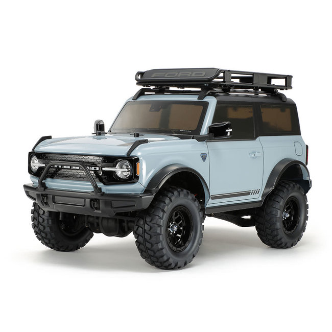 T58705A Tamiya 1/10 Ford Bronco 2021 (CC-02) NO ESC INCLUDED  REQUIRES TX, RX, ESC, BATTERY CHARGER & PAINT.