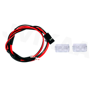 WPL WPL D12 CLEAR TAIL LIGHTS WITH LED'S