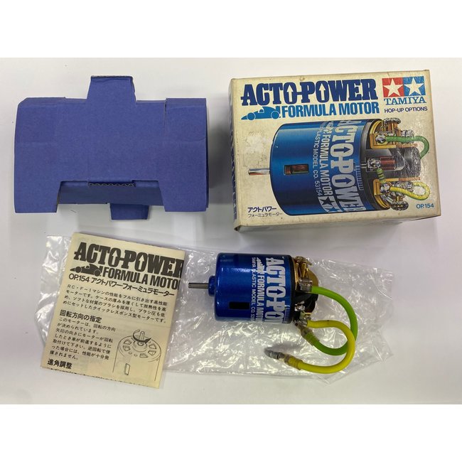 TAMIYA 53154 ACTO-POWER FORMULA BRUSHED MOTOR VINTAGE