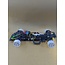 TAMIYA TA03F PRO WITH SWAYBARS, METAL REAR HUBS, FUTABA S3003 SERVO, DYNA RUN MOTOR USED, CHASSIS RUN